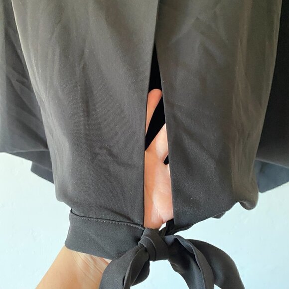 Farrow Ava Open Back Top In Classic Black Size Medium - Picture 7 of 10